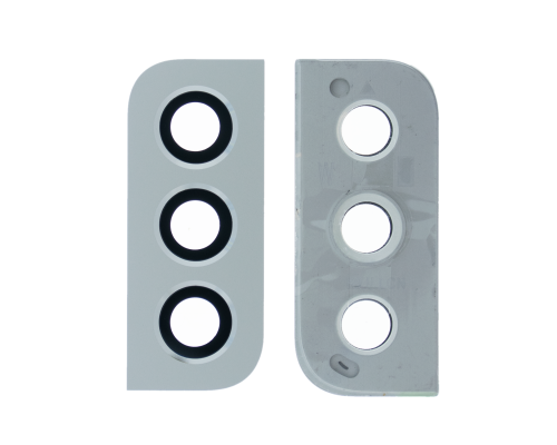 Скло камери Samsung S901 Galaxy S22 5G з рамкою white (Original) PLS-00-00093679