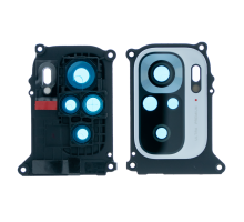 Скло камери Xiaomi Redmi Note 10S з рамкою pebble white (Original) PLS-00-00079410