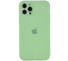 Чохол Silicone Case Full Camera Protective iPhone 14 Pro mint PLS-00-00099915