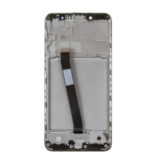 Дисплей Xiaomi Redmi 7A з сенсором та рамкою black (Original Refurbished) PLS-00-00091495