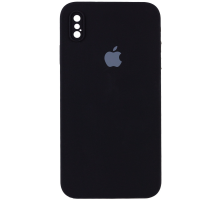 Чохол Silicone Case Квадратні Борти Full Camera iPhone XS Max black PLS-00-00097414