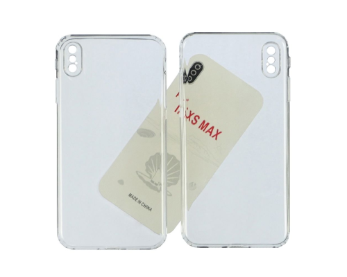 Чохол Silicone KST iPhone XS Max clear PLS-00-00098870