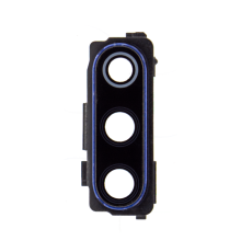 Скло камери Xiaomi Mi 9 з рамкою blue (Original) PLS-00-00074493