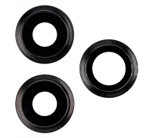 Скло камери Apple iPhone 11 Pro з рамкою space gray (Original) PLS-00-00037019