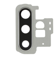 Скло камери Samsung N975 Galaxy Note 10 Plus з рамкою white (Original) PLS-00-00062706