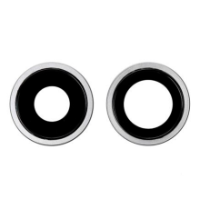 Скло камери Apple iPhone 11 з рамкою white PLS-00-00037072