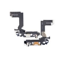 Шлейф iPhone 13 mini з роз'ємом зарядки starlight (Original Used) PLS-00-00093531