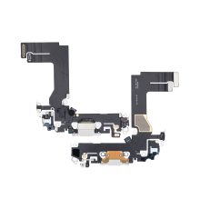 Шлейф iPhone 13 mini з роз'ємом зарядки starlight (Original Used) PLS-00-00093531