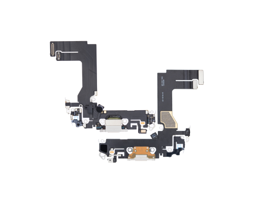 Шлейф iPhone 13 mini з роз'ємом зарядки starlight (Original Used) PLS-00-00093531