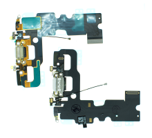 Шлейф iPhone 7 з роз'ємом зарядки white (Original Used) PLS-00-00093415