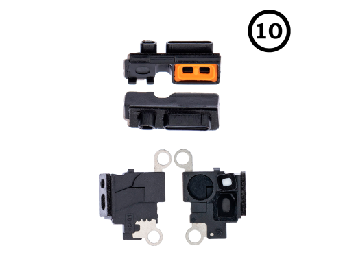 Набір захисних сіток для динаміка та мікрофона Apple iPhone 12 mini (10 комплектів) PLS-00-00080428