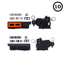 Набір захисних сіток для динаміка та мікрофона Apple iPhone 13 (10 комплектів) PLS-00-00091515