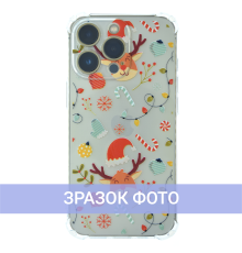 Чохол новорічний (різдвяний) WAVE Christmas Holiday iPhone 13 christmas deer PLS-00-00101306