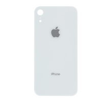 Задня кришка iPhone XR white (Більший отвір) PLS-00-00035598