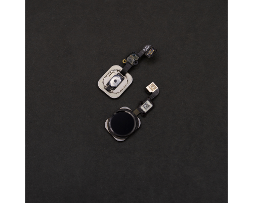 Шлейф з кнопкою Home iPhone 6S, 6S plus black (Original) PLS-00-00020830