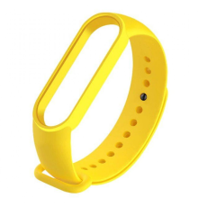 Ремінець Xiaomi Mi Band 5 Silicone yellow PLS-00-00049678