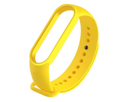 Ремінець Xiaomi Mi Band 5 Silicone yellow PLS-00-00049678