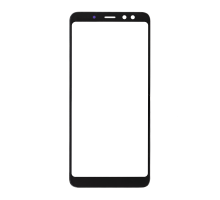 Скло дисплея Samsung A530 Galaxy A8 (2018) з OCA плівкою black (Musttby) PLS-00-00059909