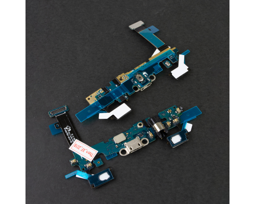 Шлейф Samsung A710F Galaxy A7 (2016) з роз'ємом зарядки та навушників (Original Used) PLS-00-00020912