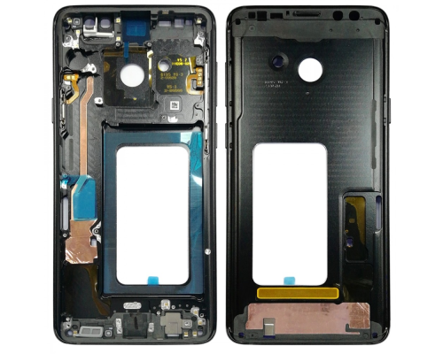Рамка дисплея Samsung G965 Galaxy S9 Plus black (Original China) PLS-00-00067665