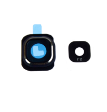 Скло камери Samsung G920 Galaxy S6 з рамкою black PLS-00-00015348