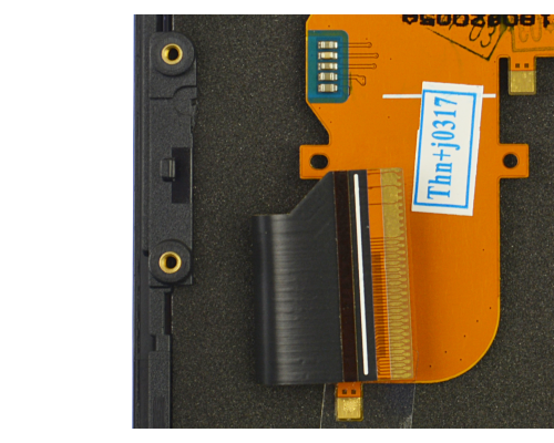 Дисплей Motorola XT1100 Nexus 6 з сенсором та рамкою black (Original China) PLS-00-00013628