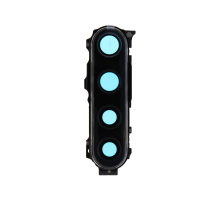 Скло камери Xiaomi Redmi Note 8 з рамкою black PLS-00-00053187