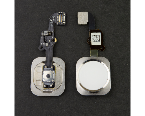 Шлейф з кнопкою Home iPhone 6, 6 plus white PLS-00-00014504