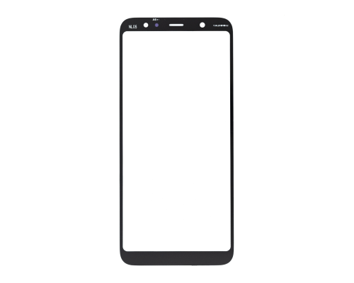 Скло дисплея Samsung A605 Galaxy A6+ (2018) black (Original China) PLS-00-00020195