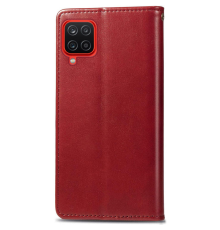 Чохол-книжка Leather GETMAN with card holder Samsung A225 Galaxy A22 red PLS-00-00086131