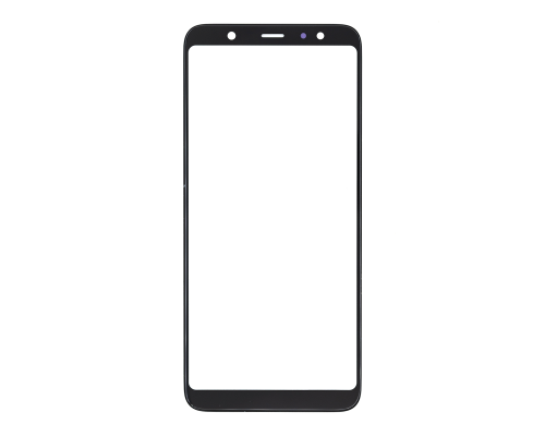 Скло дисплея Samsung A605 Galaxy A6+ (2018) black (Original China) PLS-00-00020195