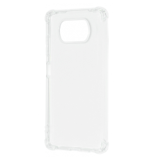 Чохол WXD Silicone 0.8 mm HQ Xiaomi Poco X3 (Poco X3 Pro) transparent PLS-00-00078514