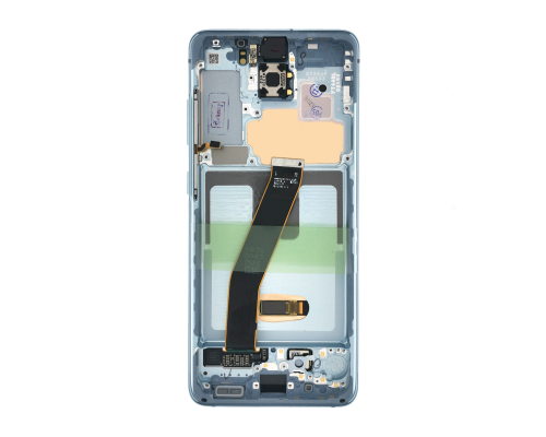 Дисплей Samsung G980 Galaxy S20 з сенсором та рамкою blue cloud (Original) PLS-00-00037438