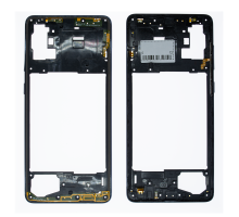 Середня частина корпусу Samsung A715 Galaxy A71 (2020) black PLS-00-00035658