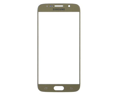 Скло дисплея Samsung G920 Galaxy S6 gold (Original China) PLS-00-00011120