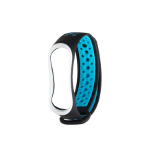 Ремінець Xiaomi Mi Band (3,4) Nike black-blue PLS-00-00042809