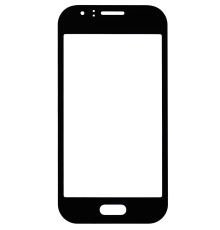 Скло дисплея Samsung J110H Galaxy J1 Ace Duos black PLS-00-00012125