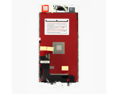Дисплей iPhone 8 Plus (TOSHIBA/Sharp) з сенсором та рамкою white (Original Refurbished Touch) PLS-00-00017958