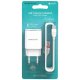 Зарядний пристрій Borofone BA20A 10.5W 2.1A 1USB-A з кабелем Micro USB white PLS-00-00054073