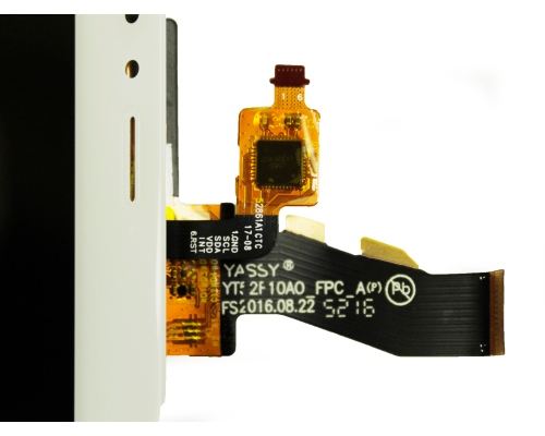 Дисплей Meizu M5s (M612) з сенсором white PLS-00-00014586