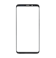 Скло дисплея Samsung G965 Galaxy S9 Plus black (Original China) PLS-00-00020197
