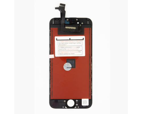 Дисплей iPhone 6 з сенсором та рамкою black (Original Refurbished Touch) PLS-00-00016713