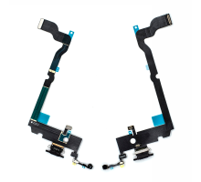 Шлейф iPhone XS Max з роз'ємом зарядки black (Origina China) PLS-00-00023454