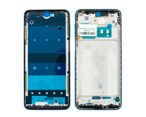 Рамка дисплея Xiaomi Redmi Note 9 Pro green PLS-00-00067532