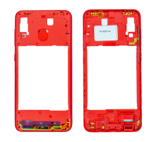 Середня частина корпусу Samsung A205 Galaxy A20 (2019) red (Original China) PLS-00-00067674