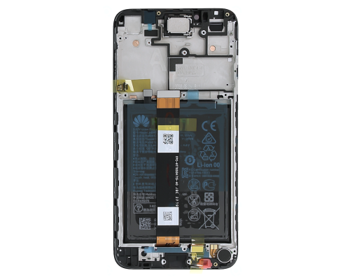 Дисплей Huawei Y5P 2020 з сенсором та рамкою black (Original) PLS-00-00097868