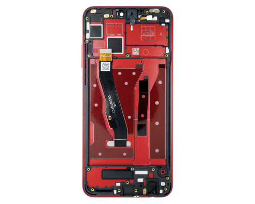 Дисплей Huawei Honor 8X з сенсором та рамкою red PLS-00-00085146