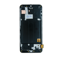 Дисплей Samsung A405 Galaxy A40 (2019) з сенсором та рамкою black (Original Refurbished) PLS-00-00069235