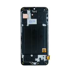 Дисплей Samsung A405 Galaxy A40 (2019) з сенсором та рамкою black (Original Refurbished) PLS-00-00069235