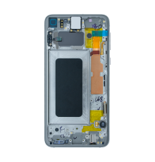Дисплей Samsung G970 Galaxy S10e з сенсором та рамкою white (Original) PLS-00-00026525